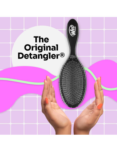 Cepillo Desenredante Wet Brush Original Verde Sueño - Cerdas IntelliFlex