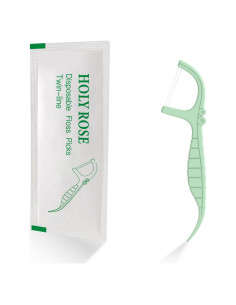 Hilo Dental Holy Rose Twin-Line 200 Unidades Envueltas Individualmente