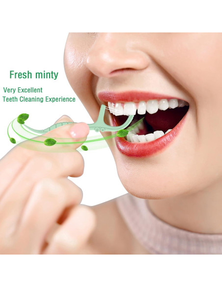 Hilo Dental Holy Rose Twin-Line 200 Unidades Envueltas Individualmente