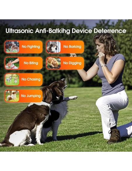 Silbato para Perros KIVORA 4 Pack Ultrasonido Ajustable