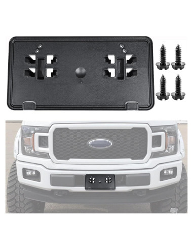 Soporte de Placa de Licencia Frontal OKPARZ para Ford F150 2018-2020
