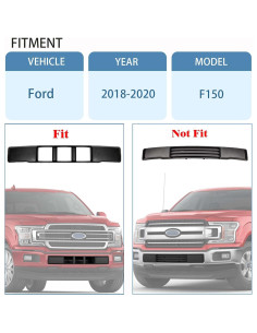Soporte de Placa de Licencia Frontal OKPARZ para Ford F150 2018-2020 2