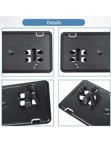 Soporte de Placa de Licencia Frontal OKPARZ para Ford F150 2018-2020