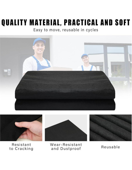 Manteles de Mudanza Extra Grandes Fanfanwin 203x366 cm 2 Pcs