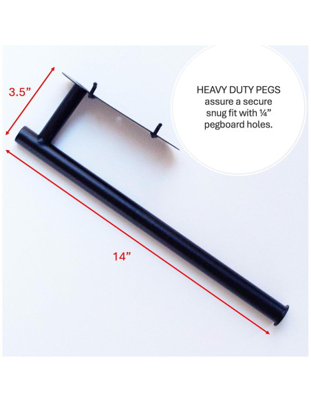 Soporte para Toallas de Papel MADD Tools, Metal Negro, 33x10cm