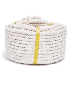 Cuerda de Algodón Natural 12.7 mm x 15.24 m XINSHUNCAN