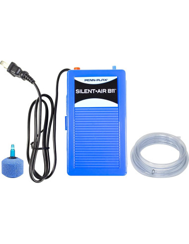 Bomba de Aire Silenciosa Penn Plax SAB11 para Acuarios 29L
