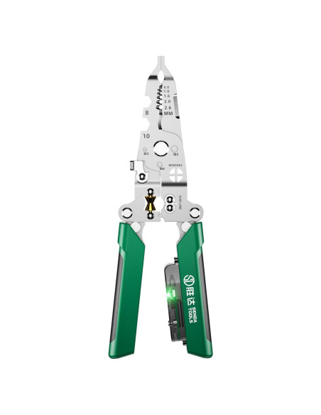 Destripador de Cables Plegable 18 en 1 SENDATOOLS Verde