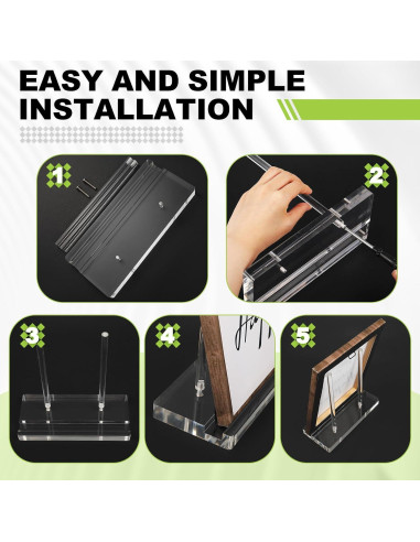 Soporte de Exhibición Acrílico CroBlissful 15x9x15 cm Transparente