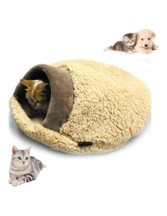 Saco de dormir para gatos JCATPD M 60x50x16cm suave y cálido