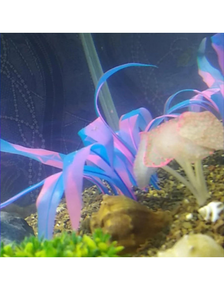 Juego de 3 Plantas de Acuario de Silicona REIRQIE - 18cm, 25cm, 43cm