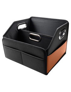 Organizador de Auto Noaman Negro - Almacenamiento Plegable 22L