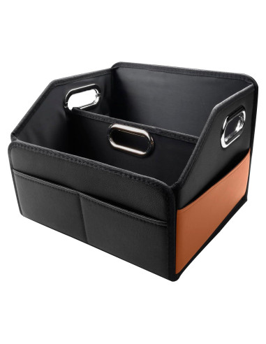 Organizador de Auto Noaman Negro - Almacenamiento Plegable 22L