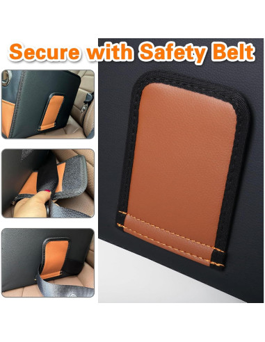 Organizador de Auto Noaman Negro - Almacenamiento Plegable 22L