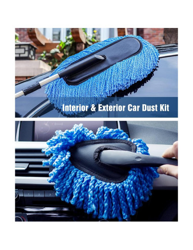Kit de Limpieza de Auto 2 Piezas YeewayVeh Microfibra