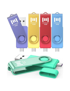 Unidad Flash USB Dual C MOSDART 16GB Multicolor Paquete 5