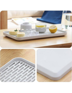 Soporte para Secar Botellas HONMEET con Bandeja de Drenaje 31x17.5cm 2