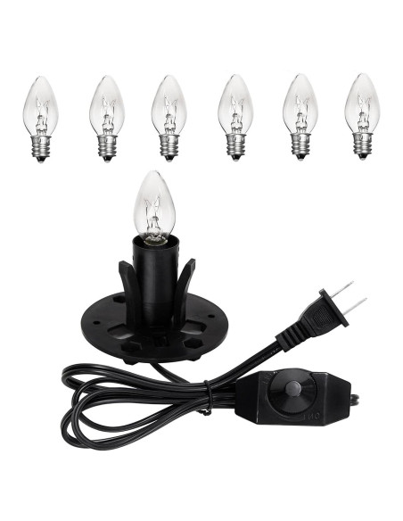 Cable de Reemplazo para Lámpara de Sal Venforze E12 5 pies