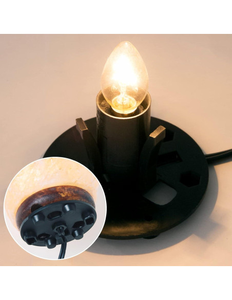 Cable de Reemplazo para Lámpara de Sal Venforze E12 5 pies