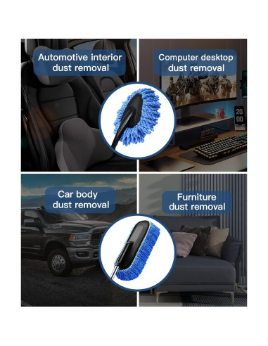 Kit de Limpieza de Auto 2 Piezas YeewayVeh Microfibra