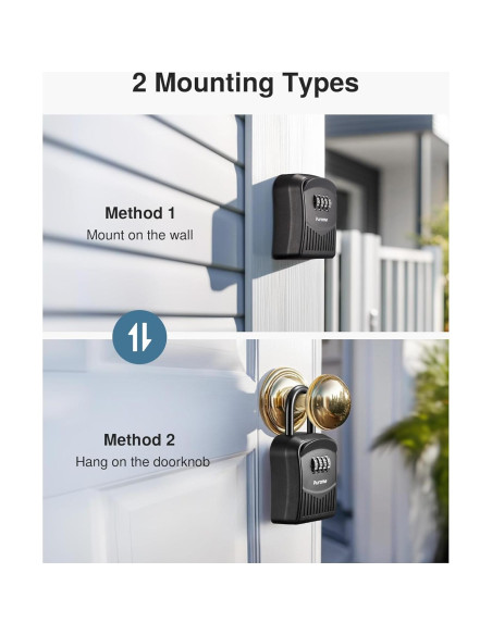 Caja de Seguridad para Llaves Puroma, Código Mecánico 4 Dígitos