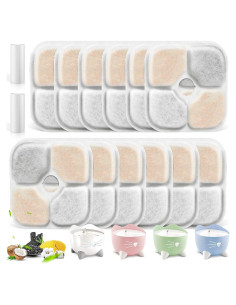 Paquete de 12 Filtros Catit PIXI para Fuente de Agua para Gatos
