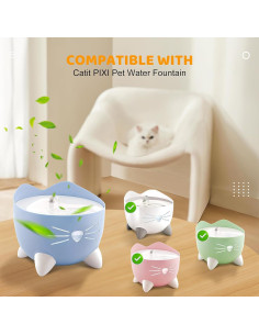 Paquete de 12 Filtros Catit PIXI para Fuente de Agua para Gatos 2