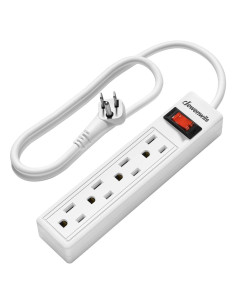 Regleta DEWENWILS 4 Salidas 2FT Montable en Pared 15A 125V