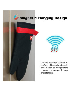 Guantes de Horno Magnéticos Coziselect Resistentes al Calor 2