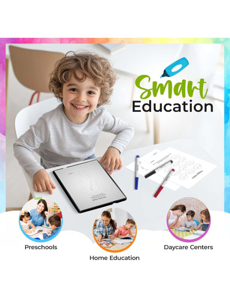 Tablero de Colorear y Dibujar HandMoto - Kit Educativo 3+