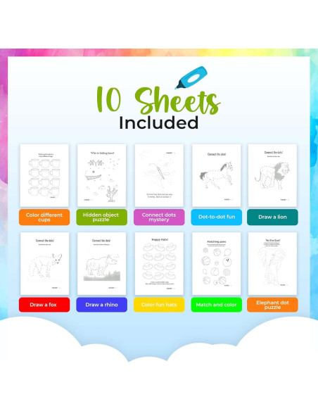 Tablero de Colorear y Dibujar HandMoto - Kit Educativo 3+