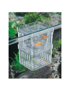 Caja de Cría de Peces Pawfly Pequeña 8.6x7.4x11.4 cm