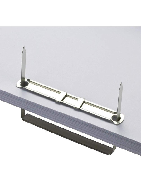 Sujetadores de papel Officemate 2" Plateado, Caja de 50