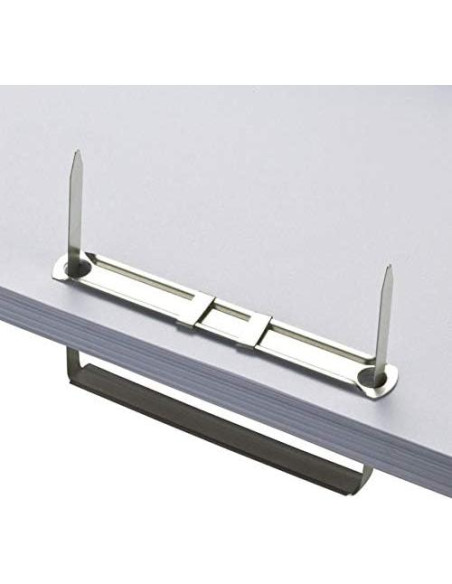 Sujetadores de papel Officemate 2" Plateado, Caja de 50