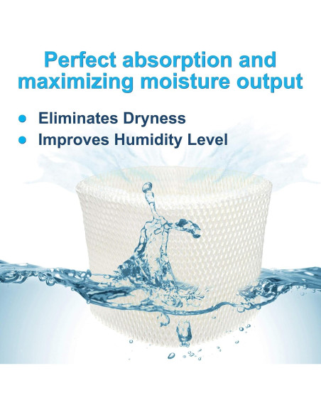 Filtro de Mecha HQRP para Humidificadores Honeywell HCM-890