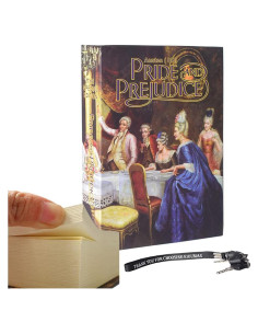 Caja Fuerte de Libro EIOUMAX con Cerradura de Llave Antirrobo