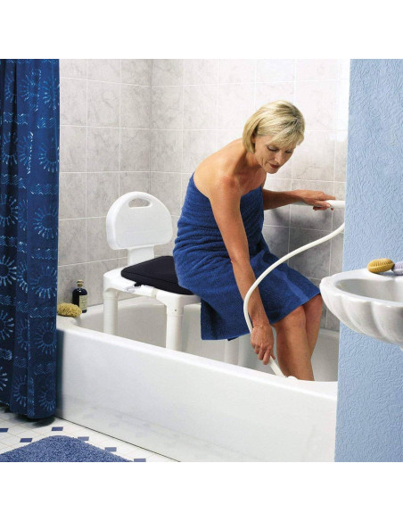 Cojín de Ducha Esme L&H ShowerPad-03 Negro 40x30 cm