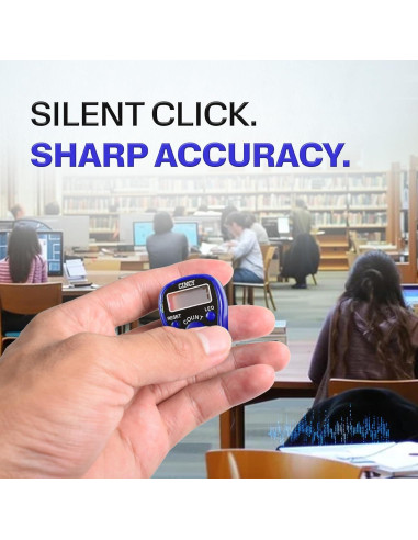 Contador CINCY Clicker LED Multicolor Preciso y Silencioso