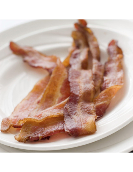 Parrilla de Microondas Redonda Nordic Ware para Bacon y Carne