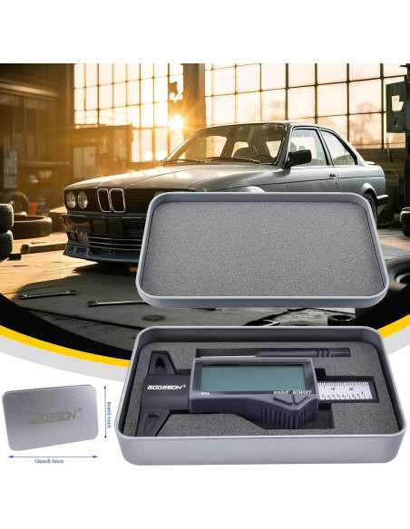 Medidor Digital de Profundidad de Banda de Rodadura GODESON IP54