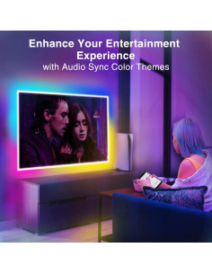 Luces de fondo LED inteligentes Sengled 8 piezas RGB 240V 2