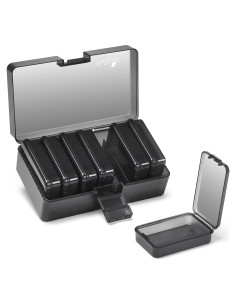 Estuche Organizador de Medicamentos Fullicon Negro 7 Días