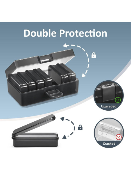 Estuche Organizador de Medicamentos Fullicon Negro 7 Días