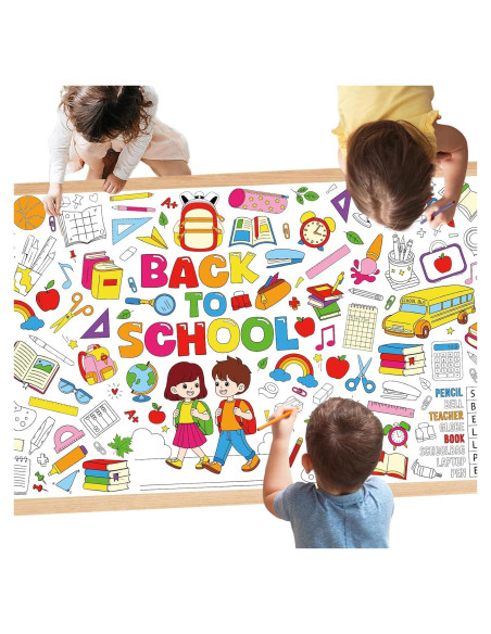 Póster Gigante para Colorear TAKEALLOKO 78.74 x 180.34 cm