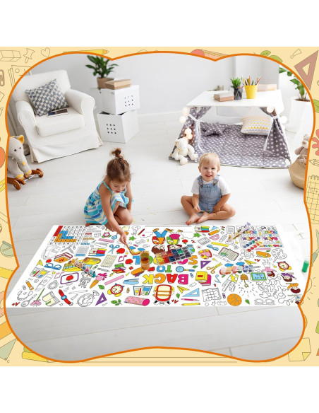 Póster Gigante para Colorear TAKEALLOKO 78.74 x 180.34 cm