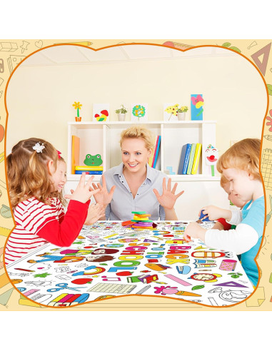 Póster Gigante para Colorear TAKEALLOKO 78.74 x 180.34 cm