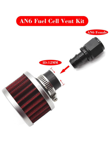 Respiradero de Célula de Combustible XDBower AN6 con Filtro