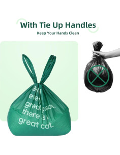 Bolsas de Excremento para Gatos KropBom 125 Unidades Extra-Gruesas 2