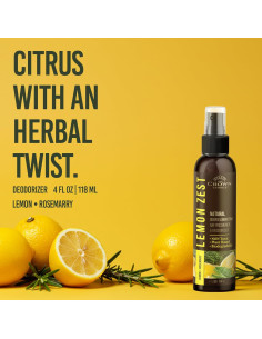 Spray Ambientador Natural The Crown Choice 2PK Ralladura de Limón 226.8g 2