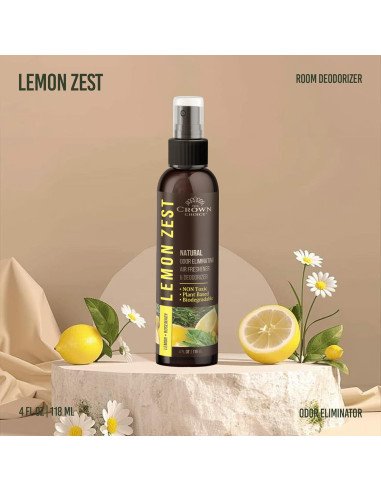 Spray Ambientador Natural The Crown Choice 2PK Ralladura de Limón 226.8g